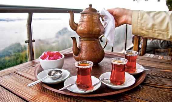 Turquía de té verde