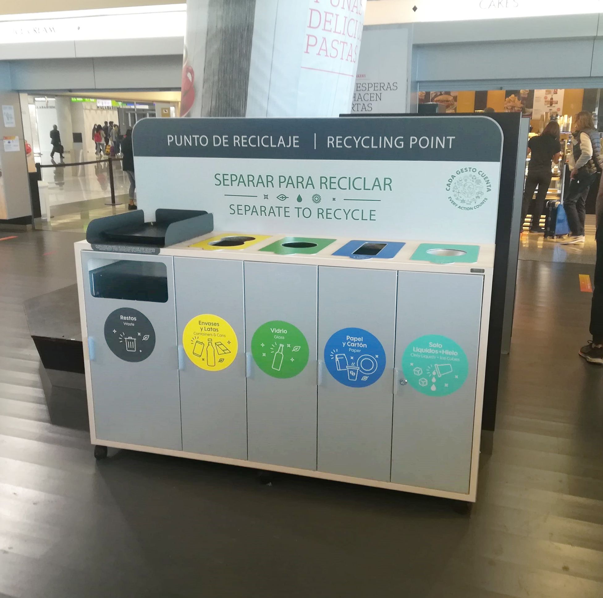 Cervic Environment desarrolla el nuevo mobiliario para el reciclaje en los establecimientos de Areas