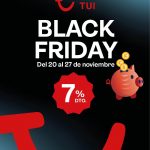 TUI celebra Black Friday con un 7% de descuento en toda la programación